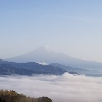 朝の雲海。富士山ちゃんと見えるかドキドキでした