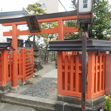 奈良町に鎮座されている猿田彦神社