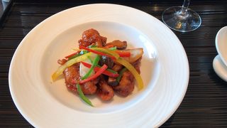 景色のいい中国料理レストラン