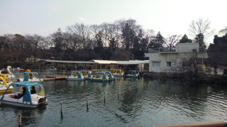 ボート乗り場の売店