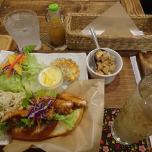 サンドウィッチランチ です。　美味しかった！