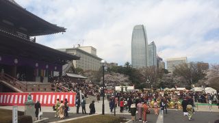 東京タワーが間近