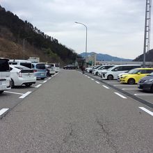 道の駅の駐車スペース