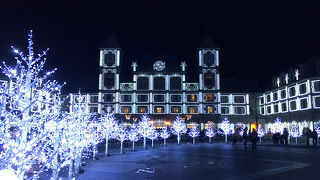 想像以上に規模が大きいイルミネーション。