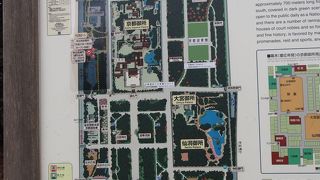 京都御所はこの中に