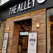 乙支路入口（明洞）にもタピオカのTHE ALLEYがオープンしていました