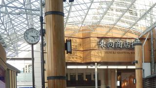 近鉄奈良駅東から南北に南の端が三条通までの奈良市内最大級の商店街