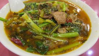 刀削麺もおいしい