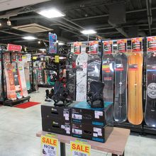 ３階スノボー関連商品