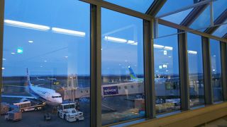 巨大な新千歳空港