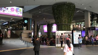 若者の商業施設。