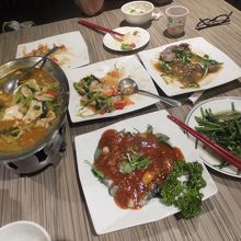 香饌小館の料理一覧