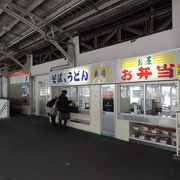 伊東駅の立ち食いそば店