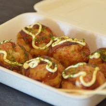 持ち帰りたこ焼き