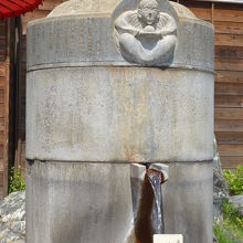 お湯が出てくるところ