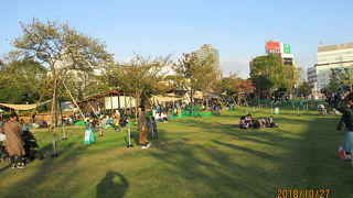 都心の大きな公園