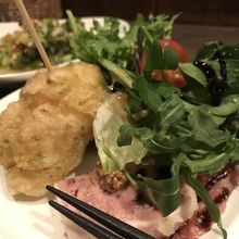 野菜も美味しい