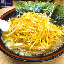 白髪ねぎラーメン