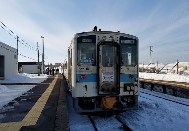 道の駅と同居する鉄道駅