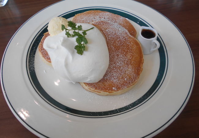 ふわっとしたパンケーキ