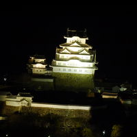 ライトアップされた姫路城