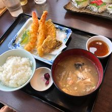 天ぷら定食