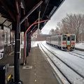 とてもいい雰囲気の駅舎、レストランですね。