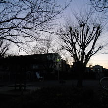 仲町公園の一角にありました