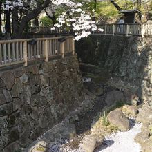 王子駅北口から親水公園入り口です。