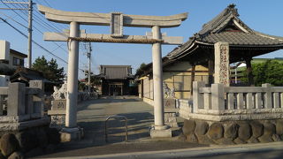 現在も鎮守として親しまれている神社