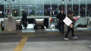 川崎の地下ショッピング施設