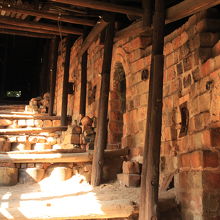 「登窯」は、常滑の焼き物の歴史が確りと感じられます。