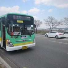 座席バス11番の様子