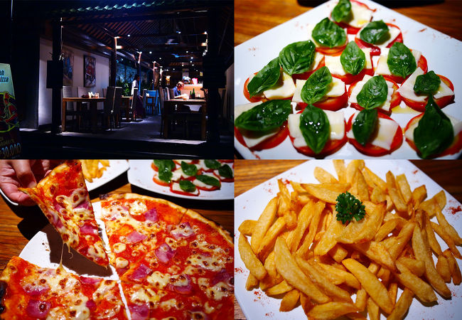 ビスマ通りで美味しいピザを食べるなら♪Umah Pizza