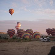 カッパドキアでの早朝の気球体験は感動しました。