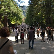 すごい観光客でした