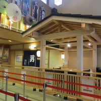 チェックインエリア