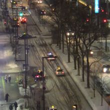 あっという間に真っ白