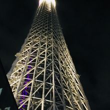 スカイツリー 真下から