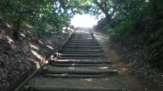 起伏のある公園