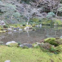 築庭当初には、吉野の桜、難波の葦、竜田の楓等が移植された。