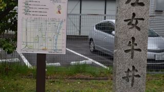 京名水の一つで源氏縁の井戸