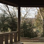 香嵐渓にある小さな山