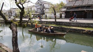 江戸時代天領倉敷の舟運を担った運河でした。