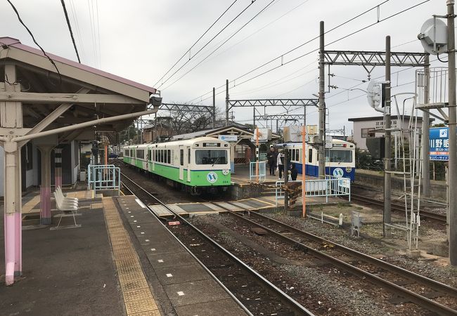 あすなろう鉄道日永駅：分岐駅