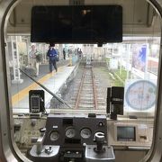 あすなろう鉄道西日野駅：本来なら途中駅