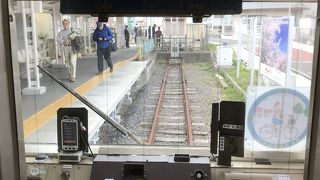 あすなろう鉄道西日野駅：本来なら途中駅