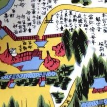 江戸時代の浮世絵に描かれている王子稲荷神社と王子稲荷の坂です