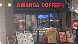 カフェでランチ