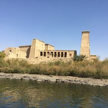 イシス神殿船着場付近から